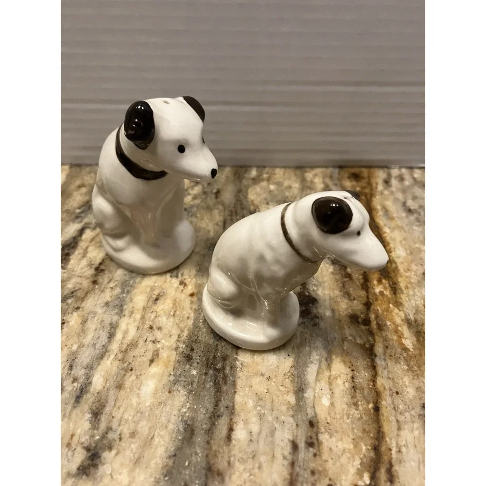 Vintage Lenox RCA Victor salt & pepper shakers Nipper 
